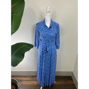 Zara “Marilyn” long printed dress